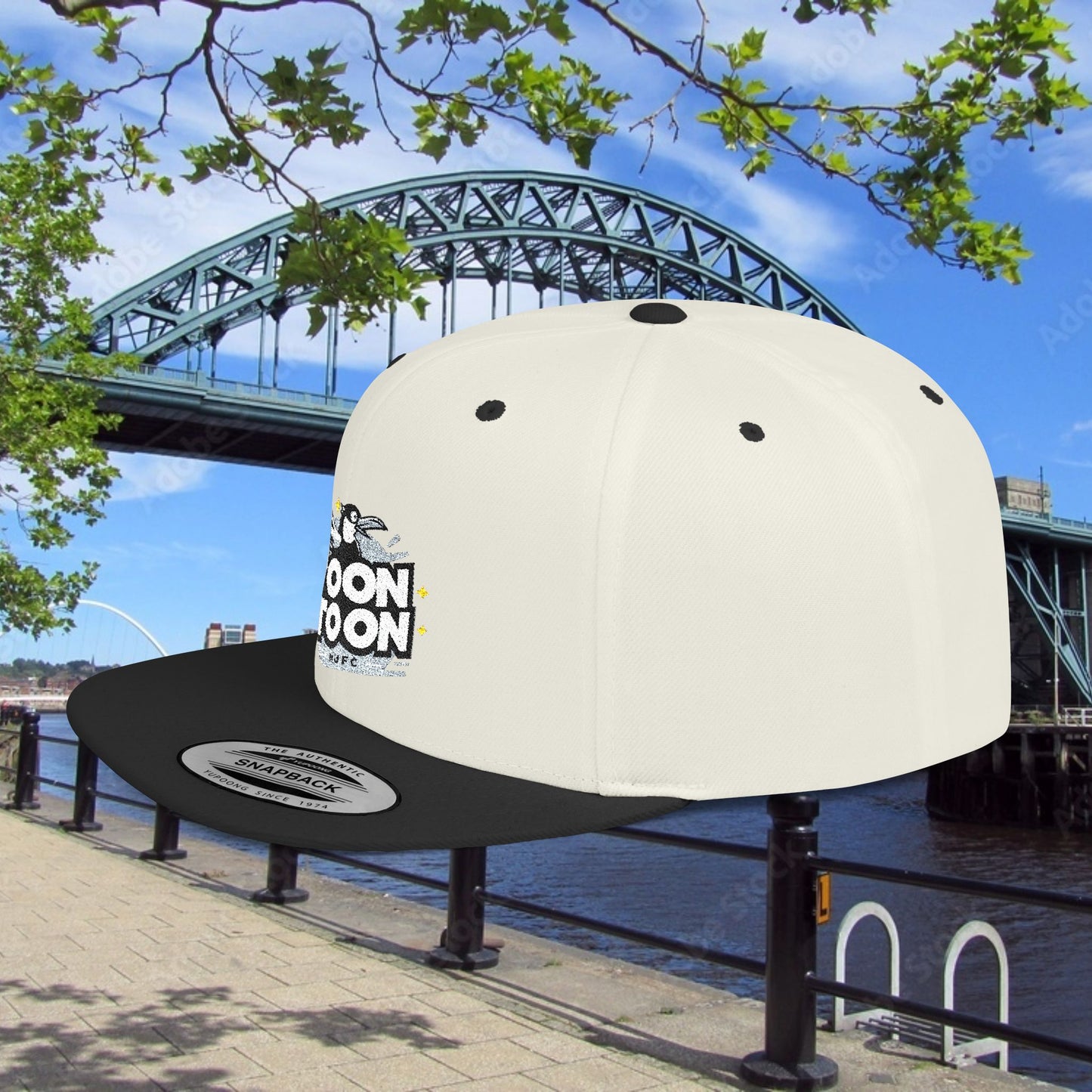 Newcastle United Toon Toon Flat Bill Snapback