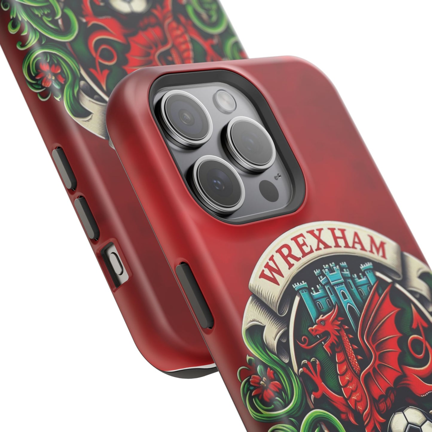 Wrexham Crest Impact-Resistant Cases