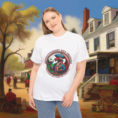 Revolutionary Red Dragons Crest Tee - Alternate