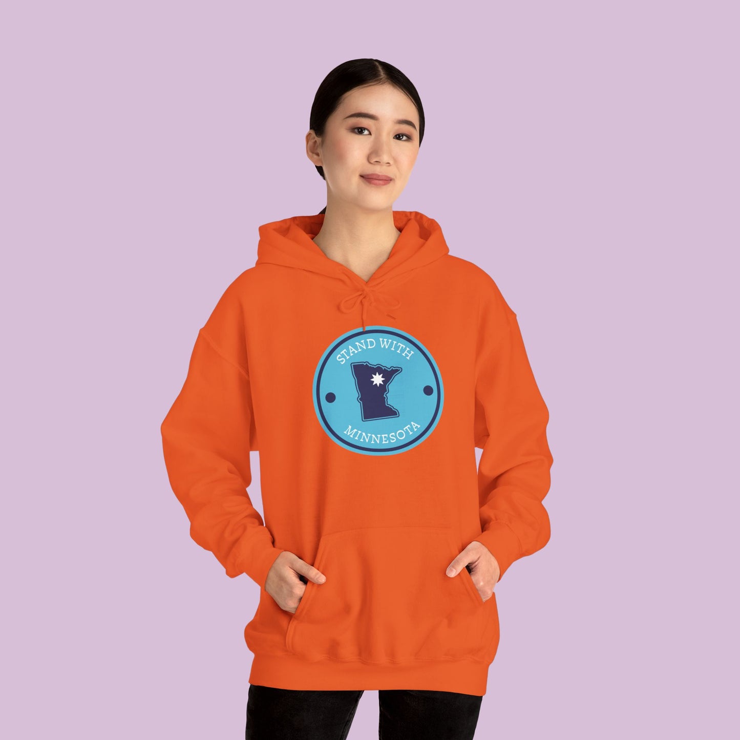 Stand With Minnesota Logo Hoodie