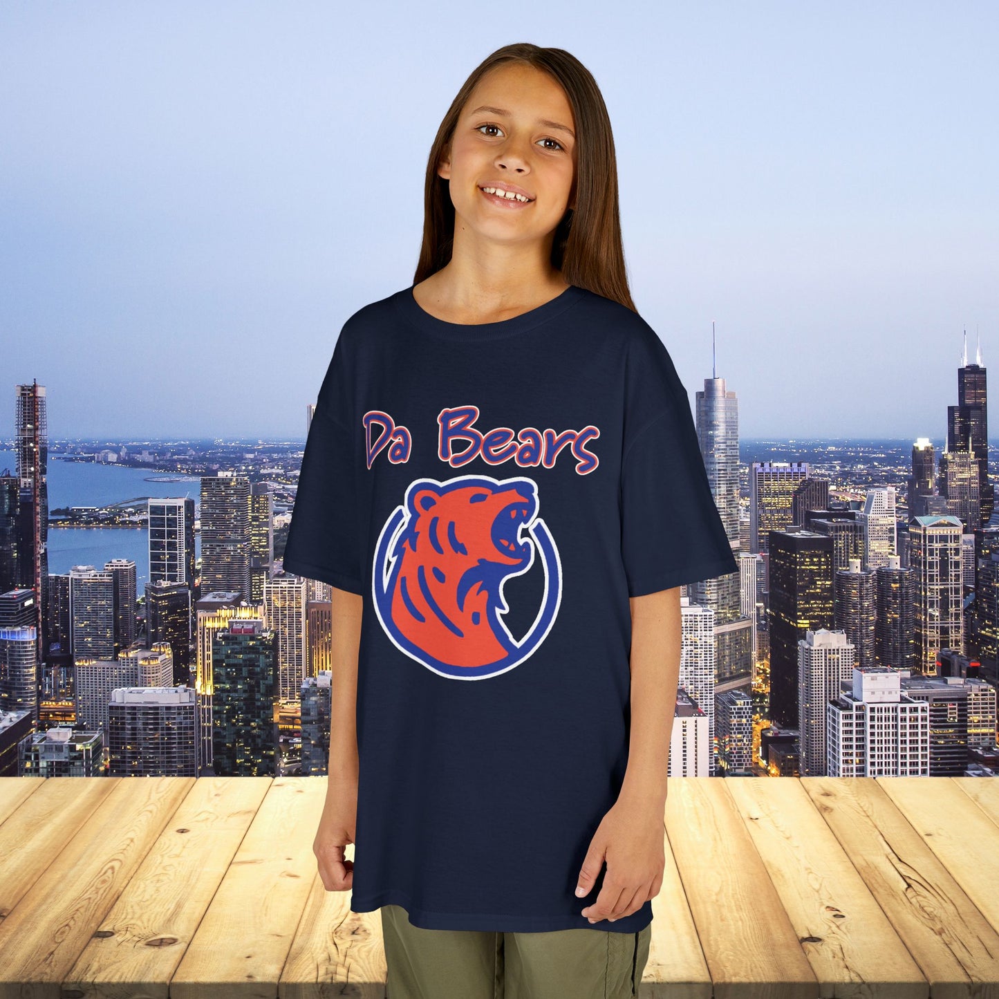 Da Bears Logo Kids Tee