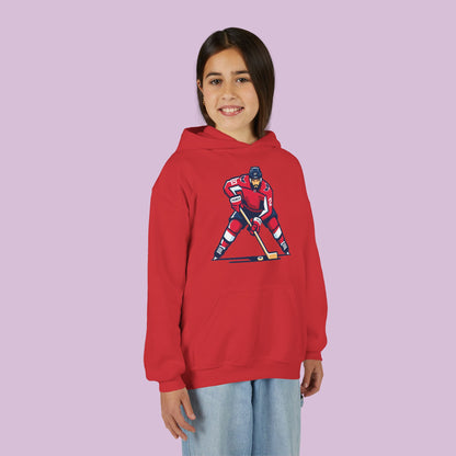 Washington Hockey Player Youth Hoodie
