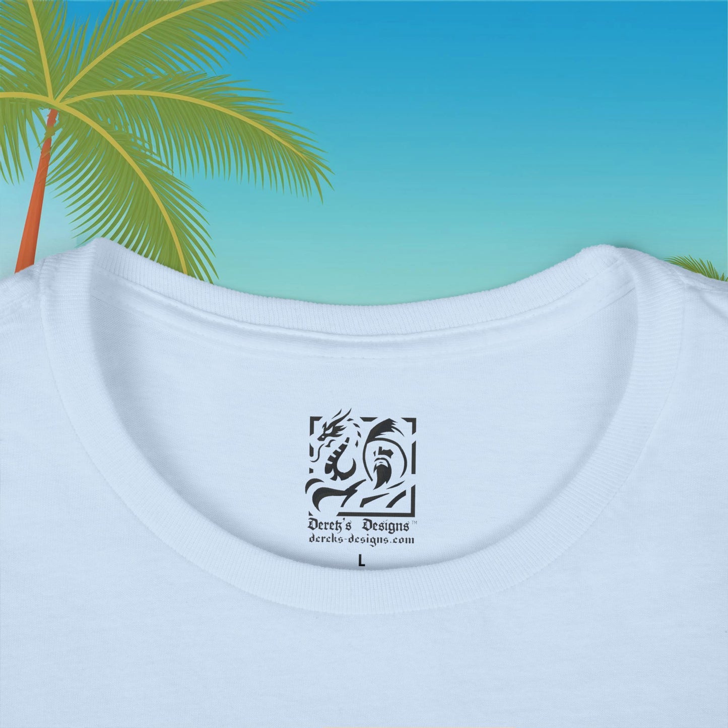 Miami Football Design Women's Softstyle Tee