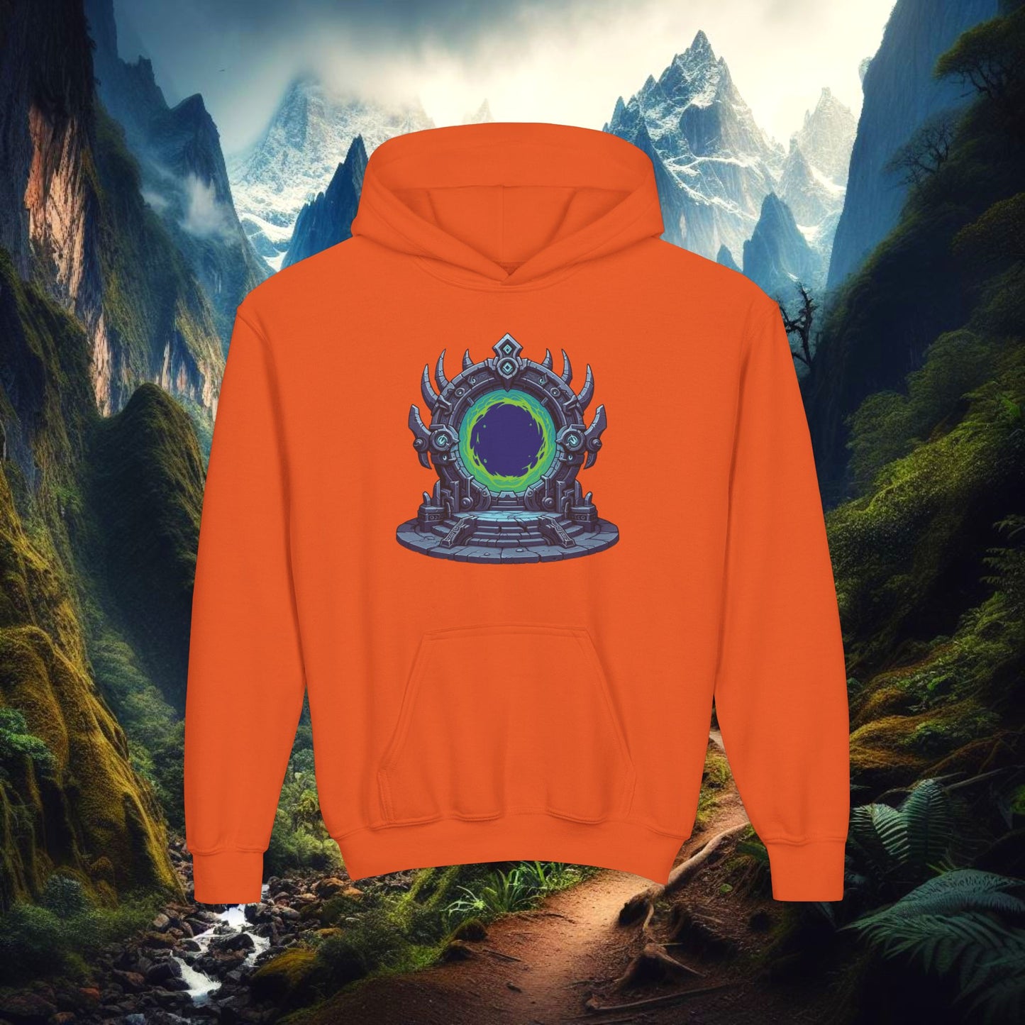 Dark Portal Youth Hoodie