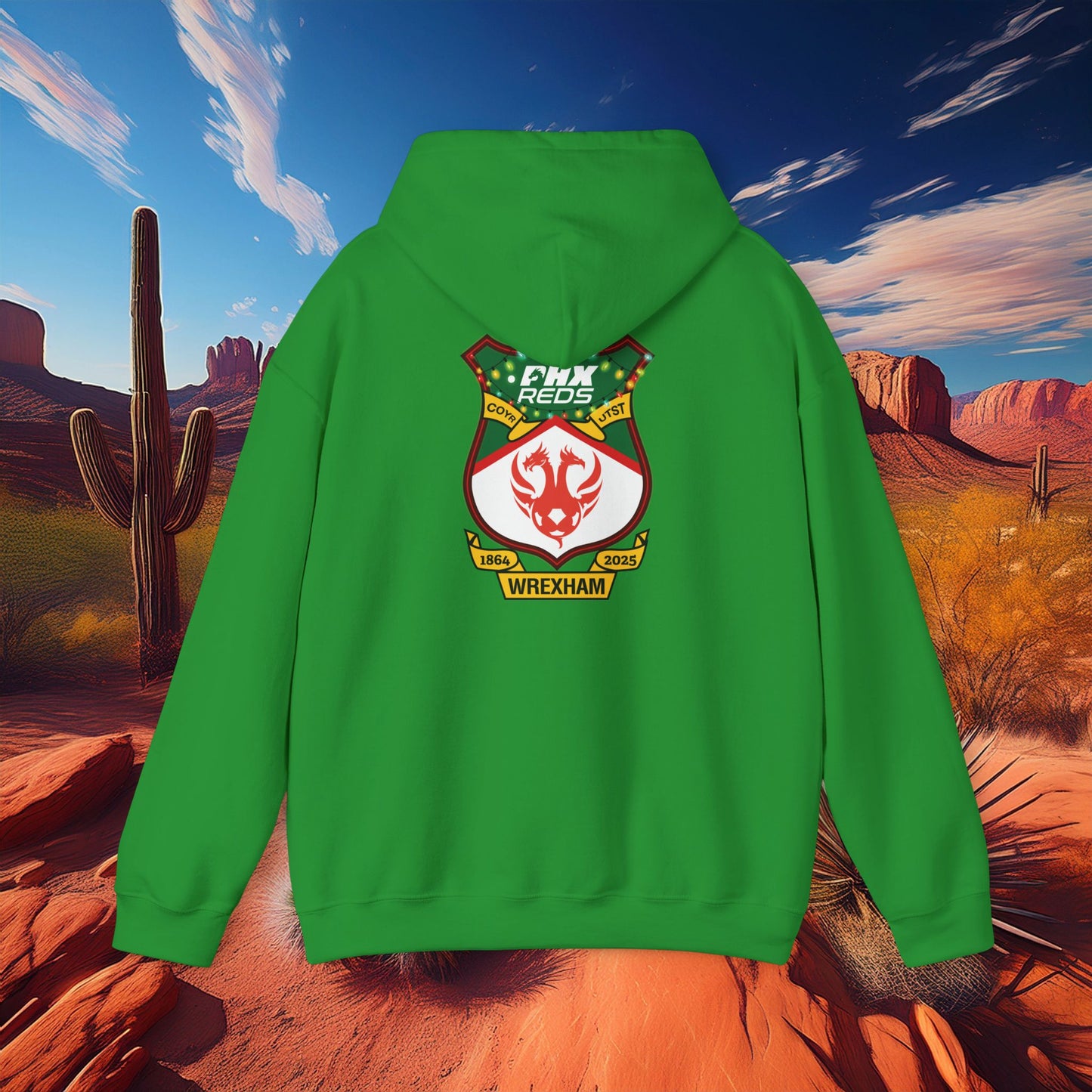 PHX Reds "Merry Wrexmas" Hoodie