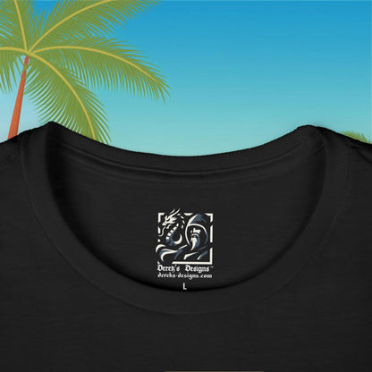 Miami Little Dolphin Women's Softstyle Tee