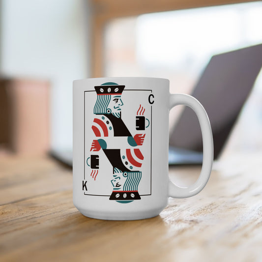 King of Coffee Ceramic Mug (11oz, 15oz)