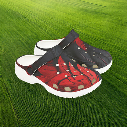 DC United Feather Kid's Foam Clogs