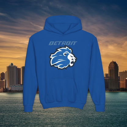 Detroit Football Logo Youth Hoodie