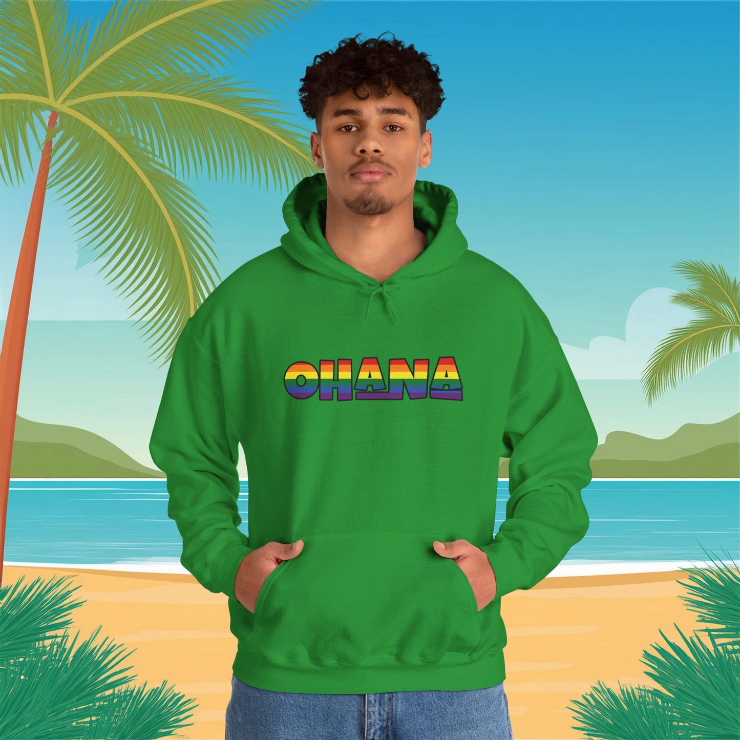 Rainbow Ohana Hoodie