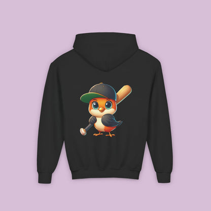 Baltimore Baseball Little Oriole Youth Hoodie