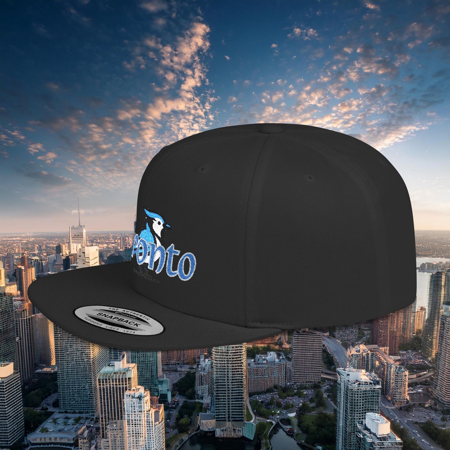 Toronto Jays Flat Bill Snapback