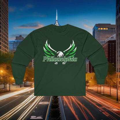 Philadelphia Eagle Logo Long Sleeve Tee