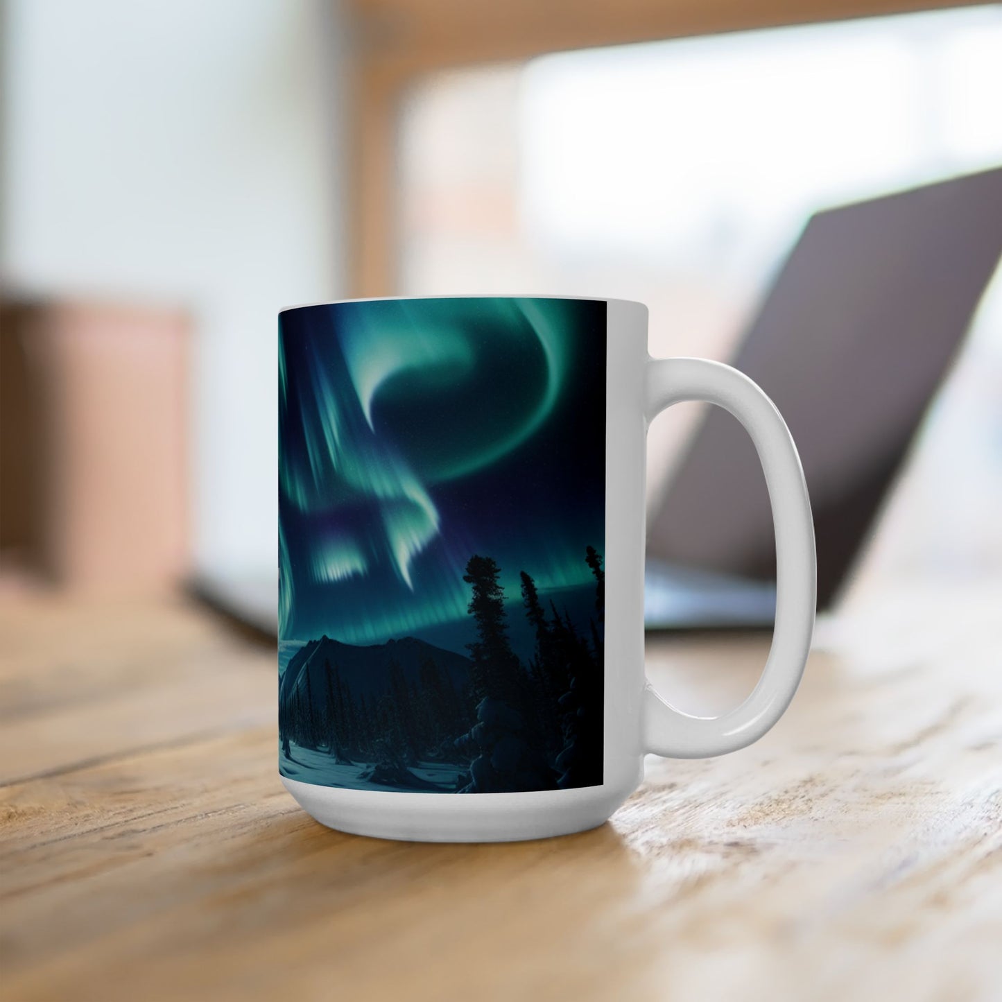 Northern Lights Ceramic Mugs (11oz\15oz)