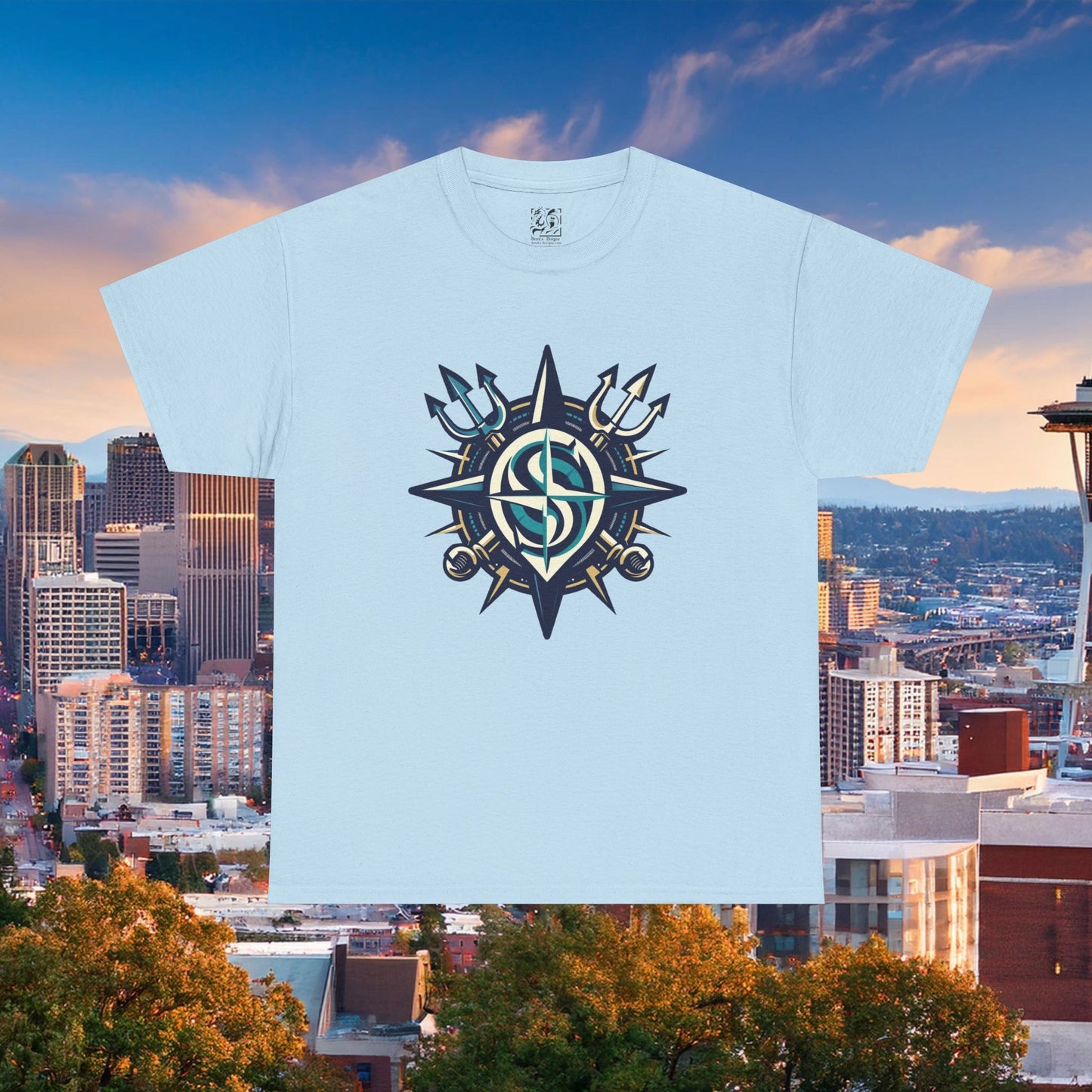 Seattle Baseball Crest Tee