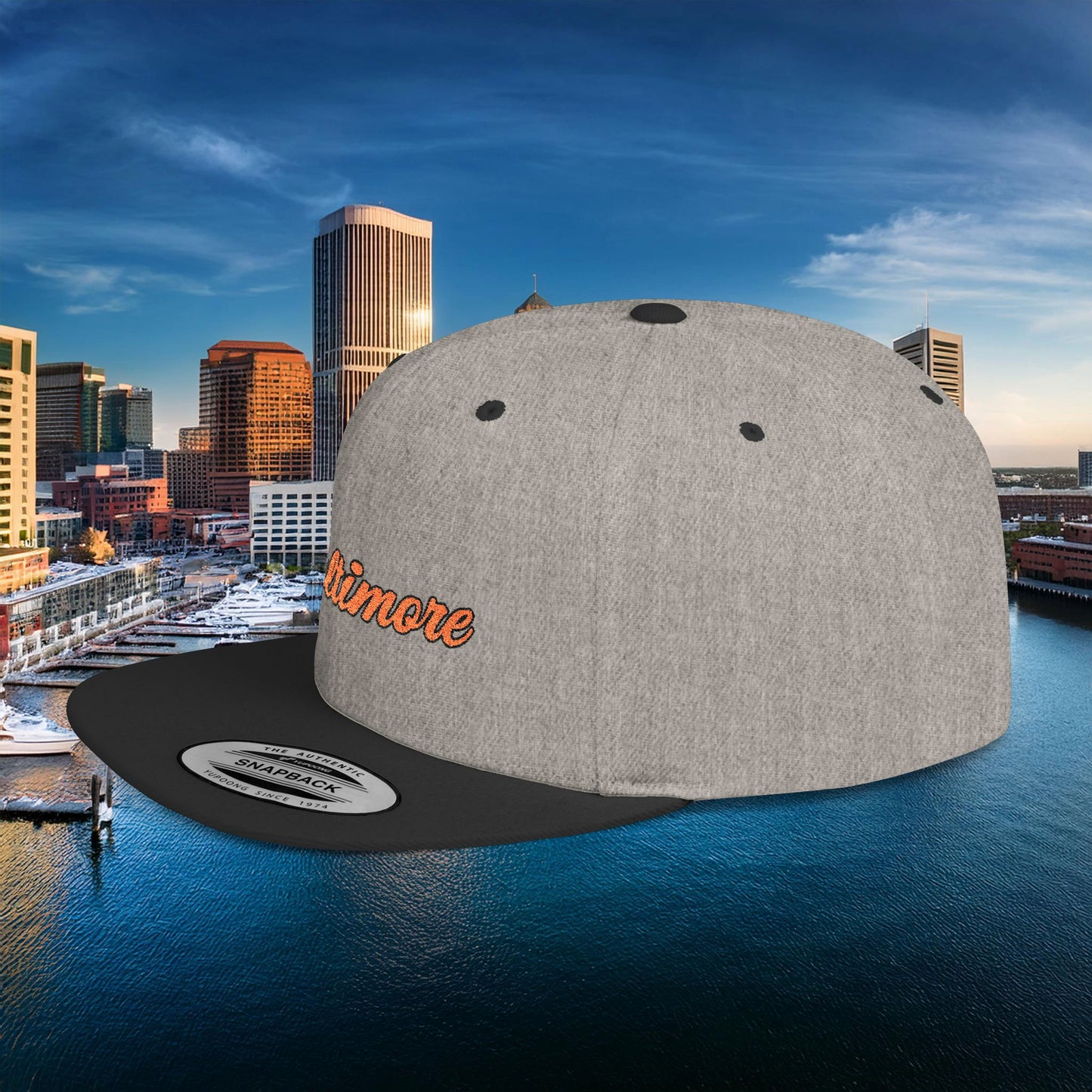 Baltimore Flat Bill Snapback