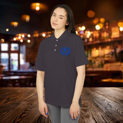 Everton Logo adidas Performance Polo (blue)