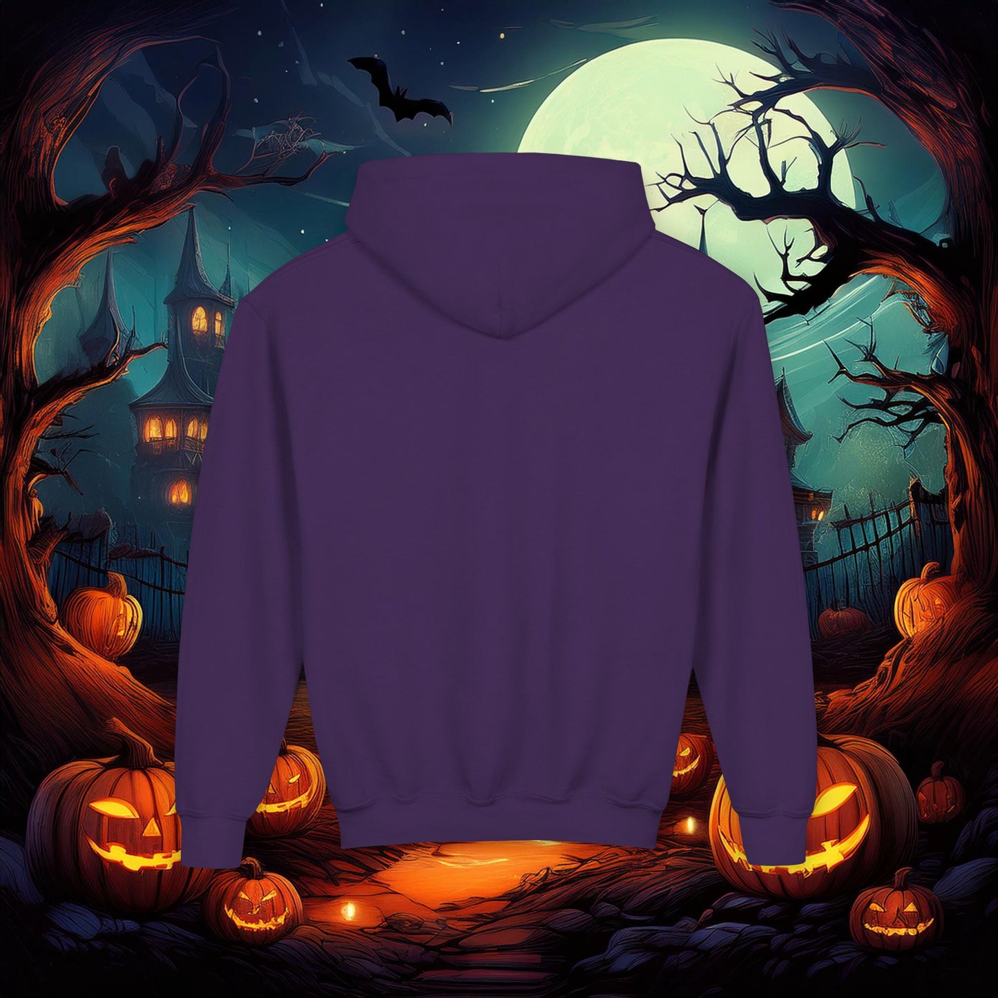 Cute Bat Youth Hoodie