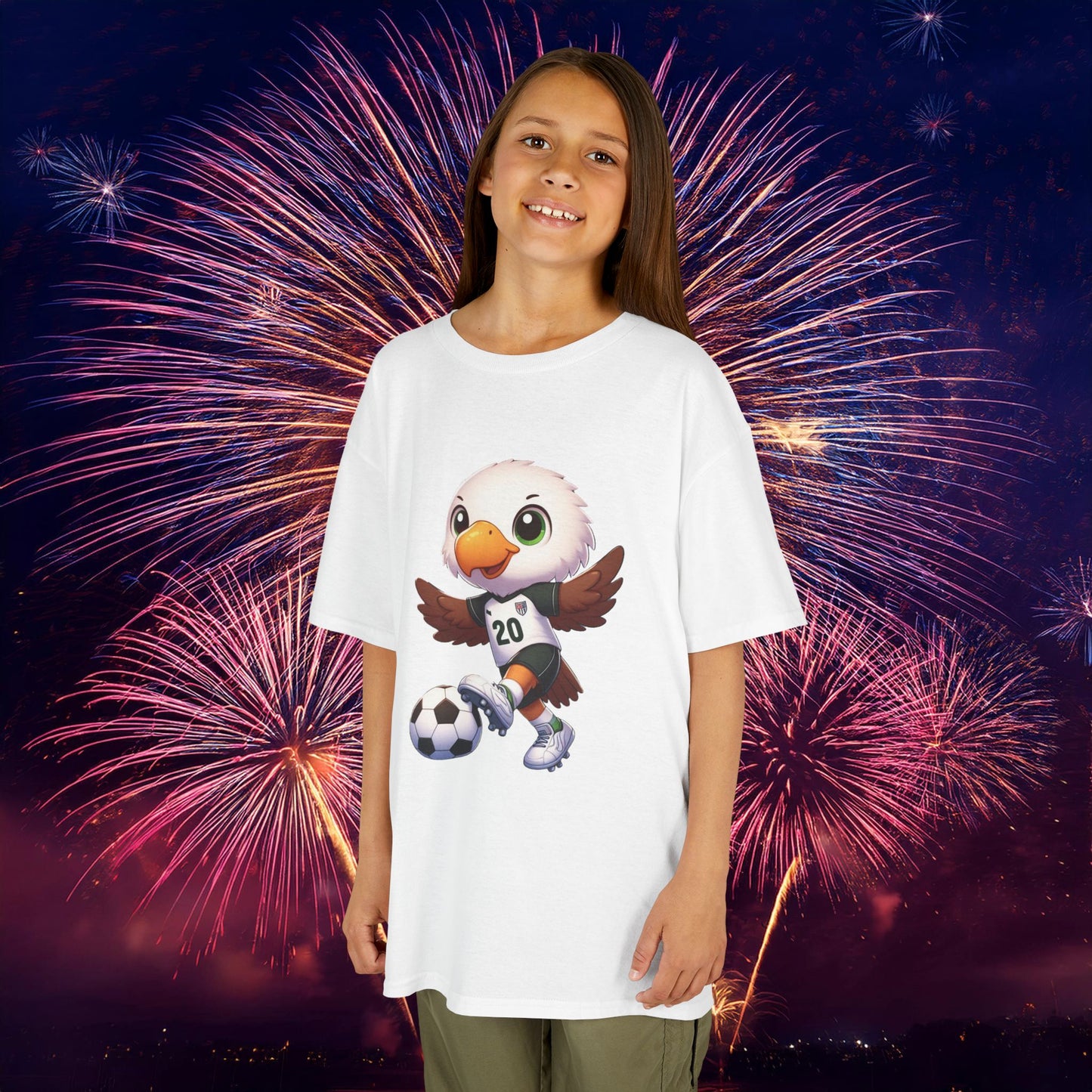 Mini US Soccer Fan Kids Tee