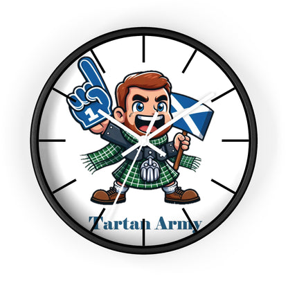 Tartan Army Wall Clock