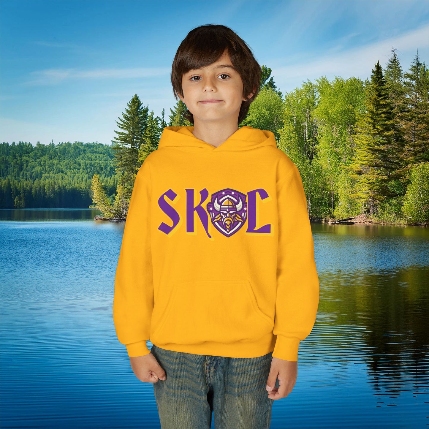 Minnesota Football SKOL Logo Youth Hoodie
