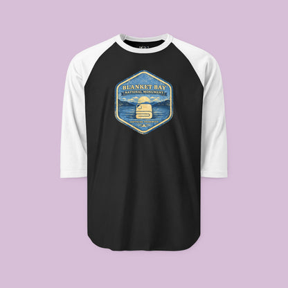 Blanket Bay National Monument Raglan Tee