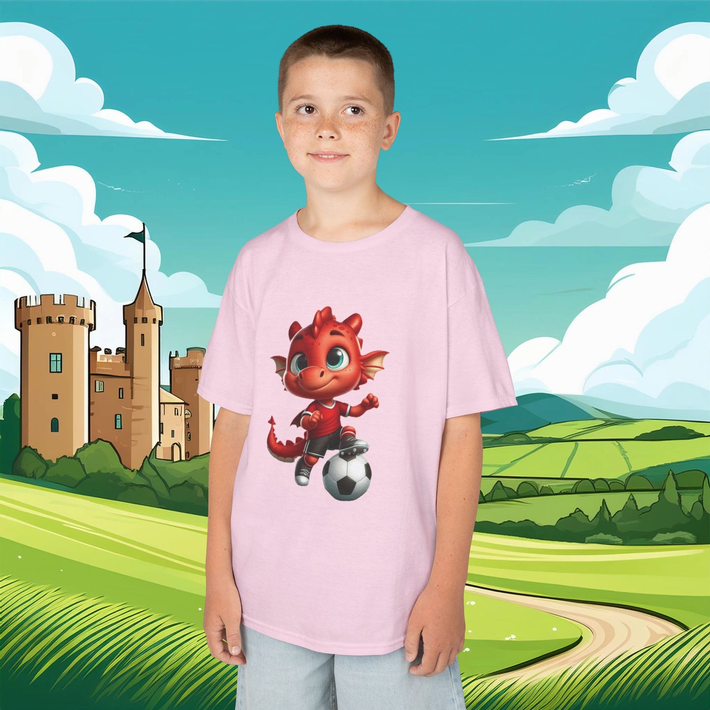 Wrexham Little Red Dragon Kids Tee