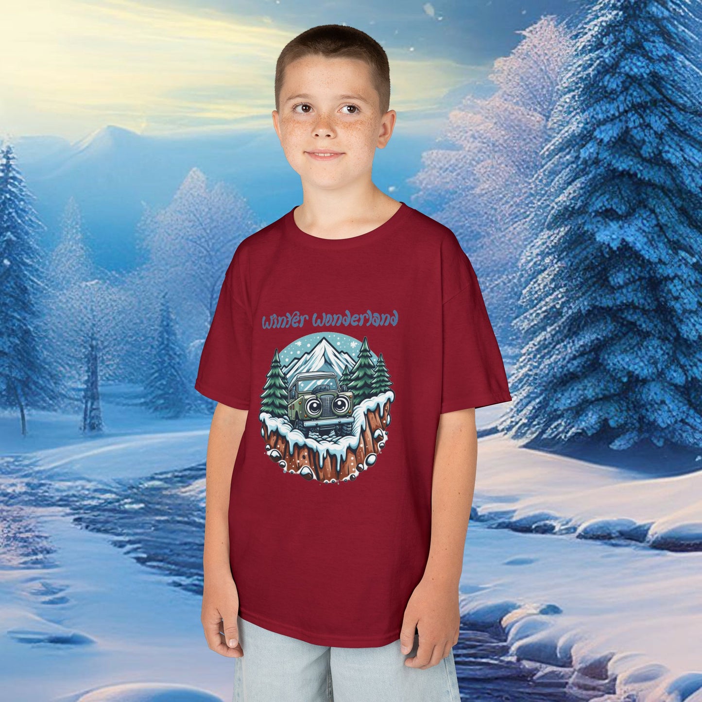 Winter Wonderland Off-road Kids Tee