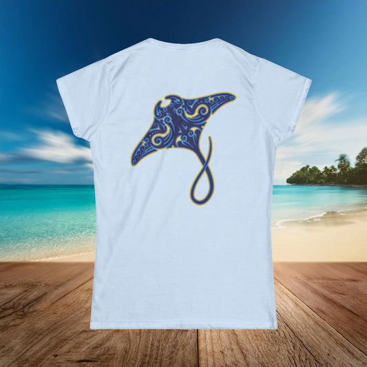 Manta Ray Women's Softstyle Tee