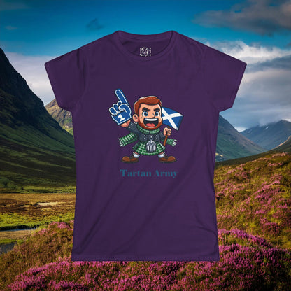 Scotland Tartan Army Women's Softstyle Tee