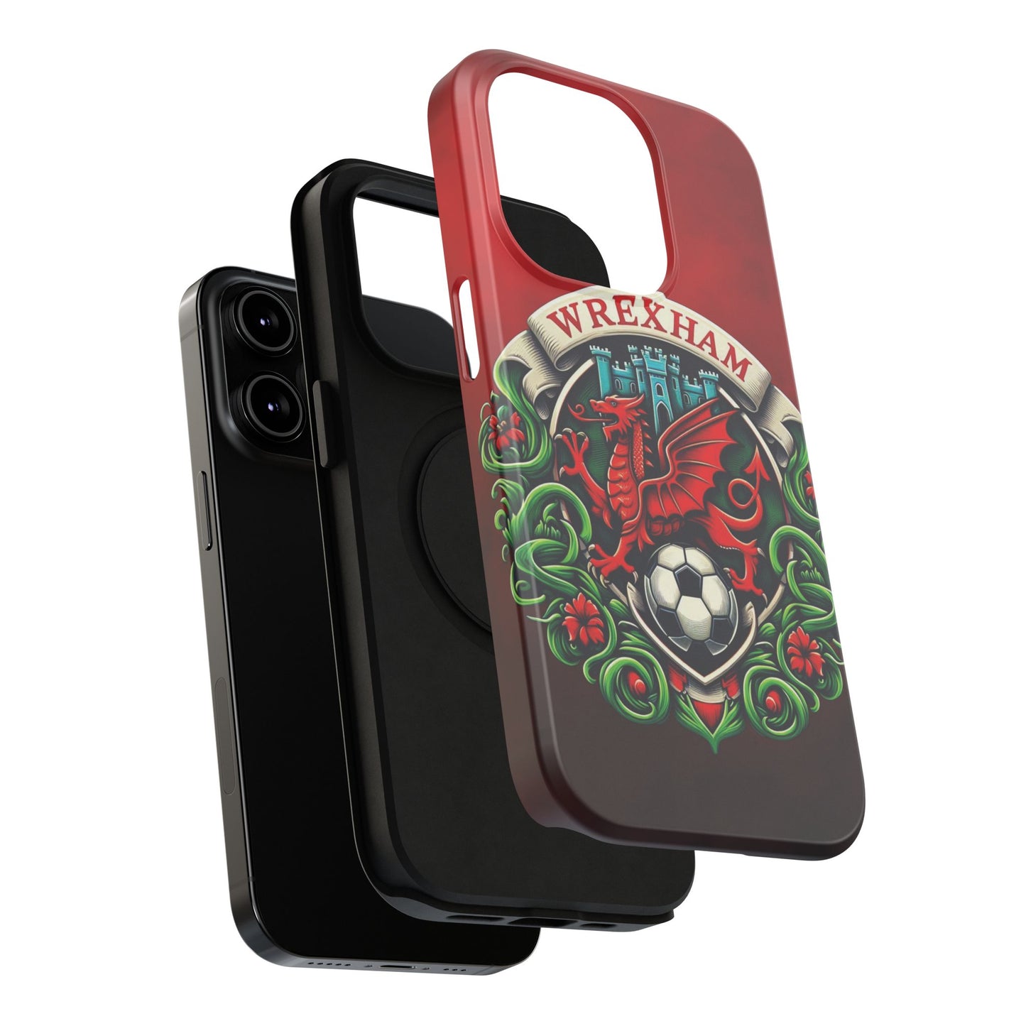 Wrexham Crest Impact-Resistant Cases