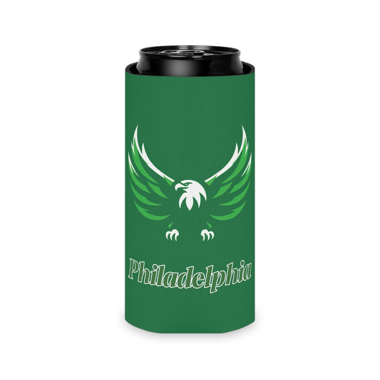 Philadelphia Eagle Logo Can Cooler