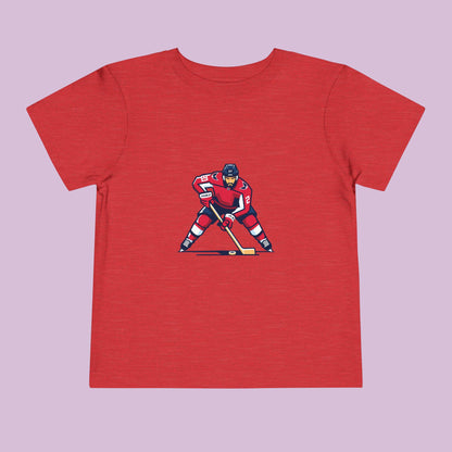 Washington Hockey Player Toddler Tee