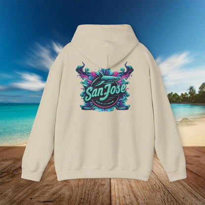 San Jose Hockey Neon Hoodie