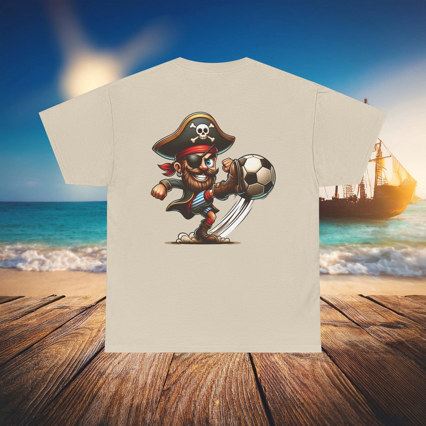 St Pauli Pirate Soccer Tee
