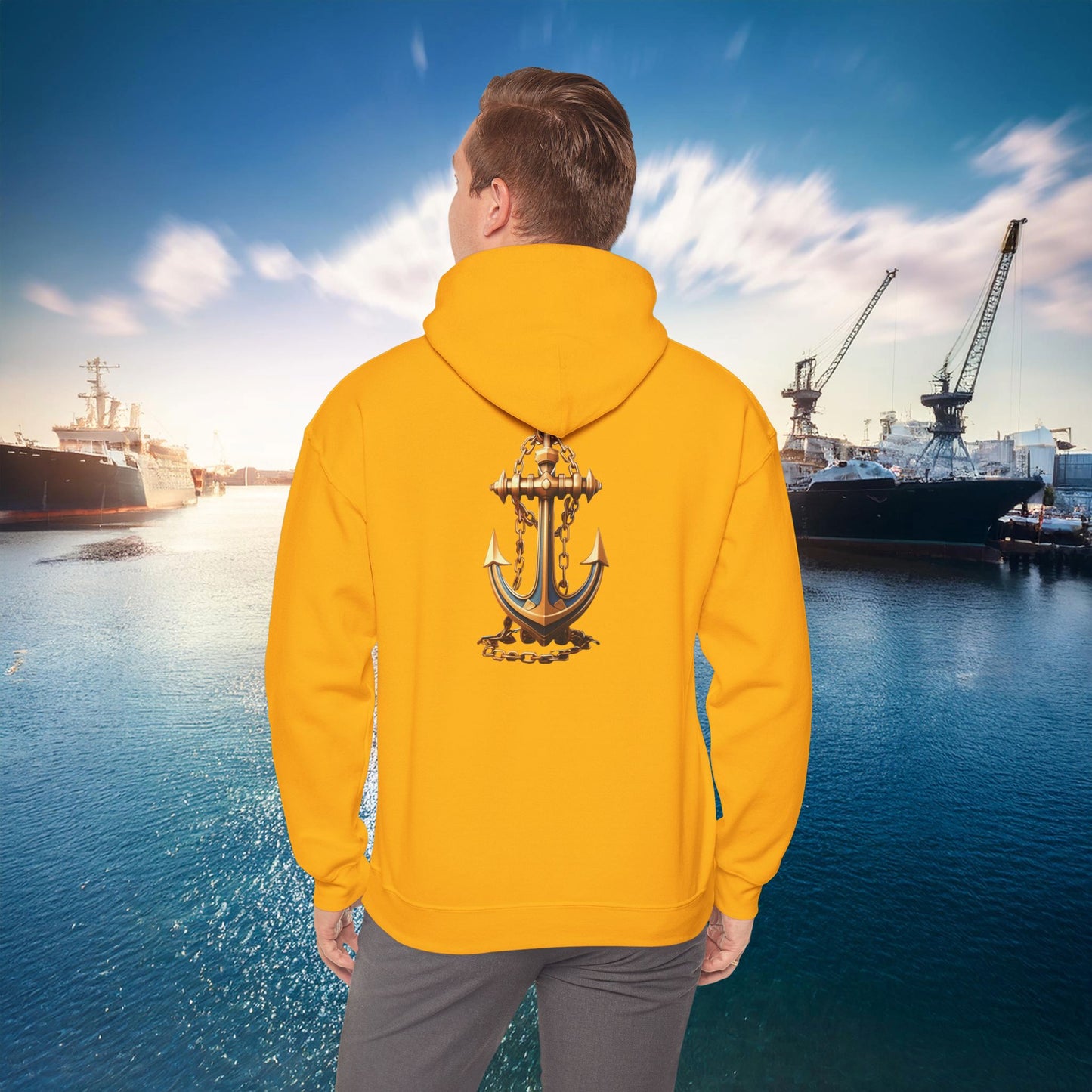 Anchor Hooded Sweatshirt