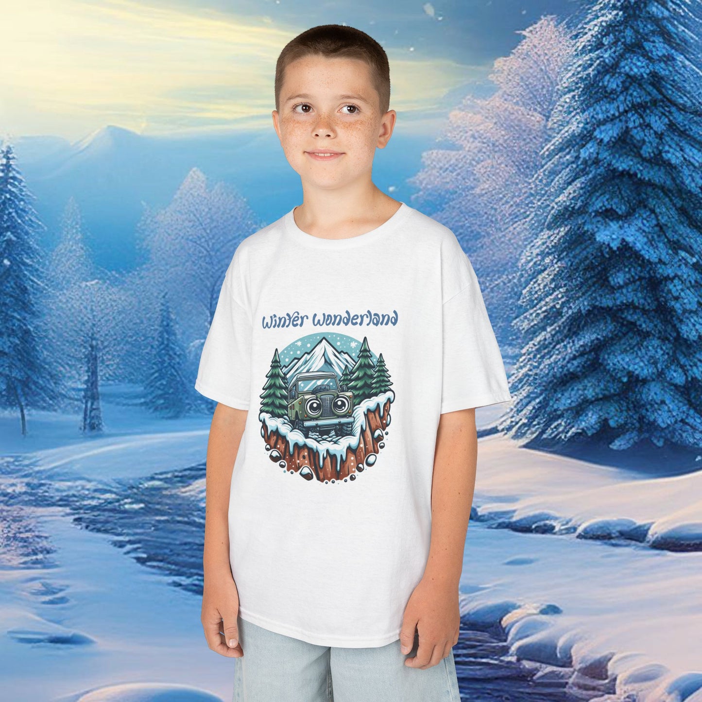 Winter Wonderland Off-road Kids Tee