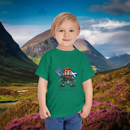 Scotland Tartan Army Toddler Tee