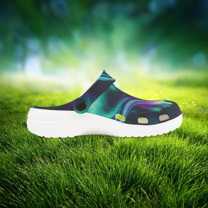 Northern Lights Kid's Foam Clogs