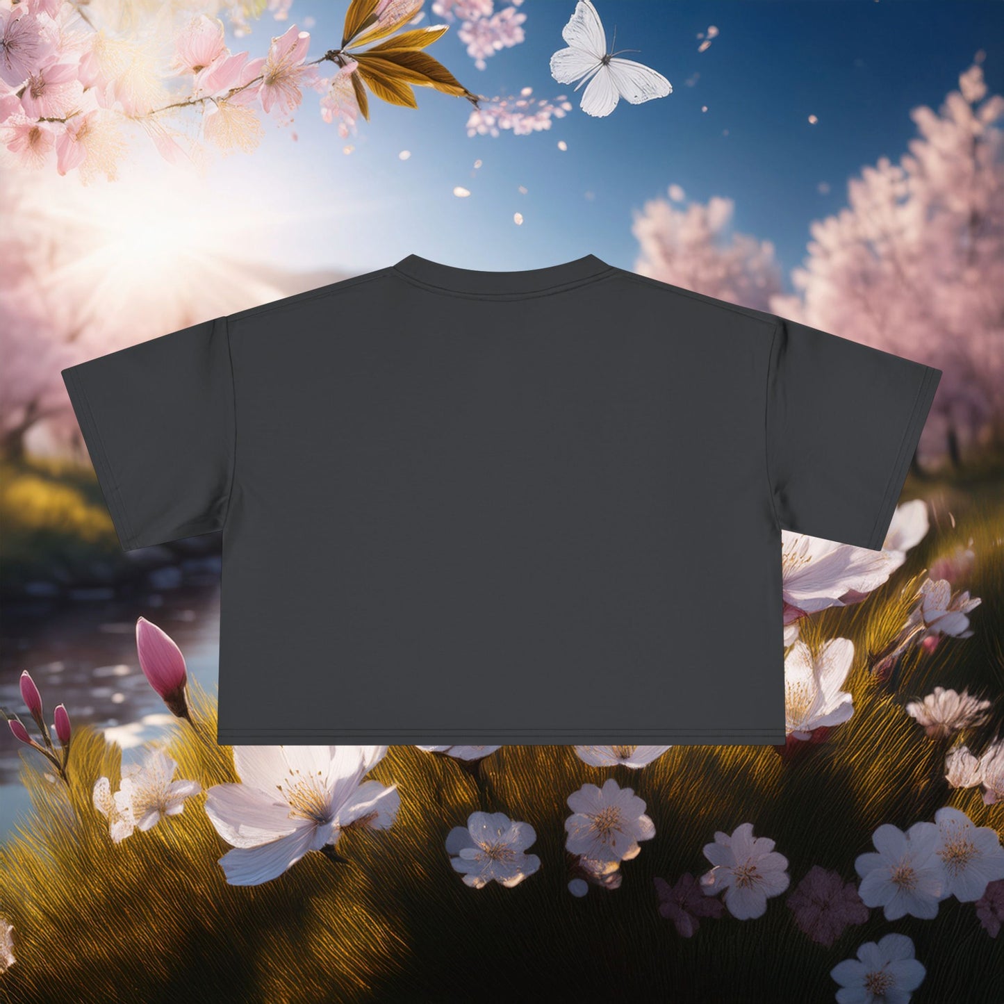 Rainbow Kiss Women's Crop Tee