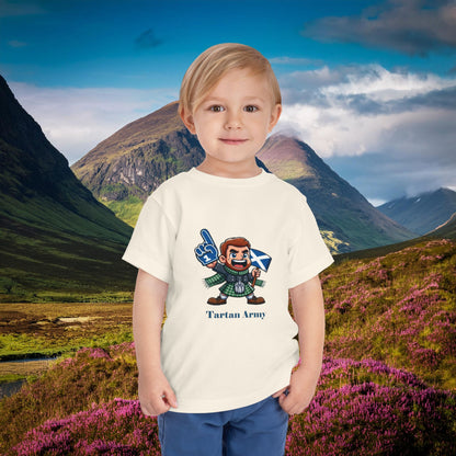 Scotland Tartan Army Toddler Tee