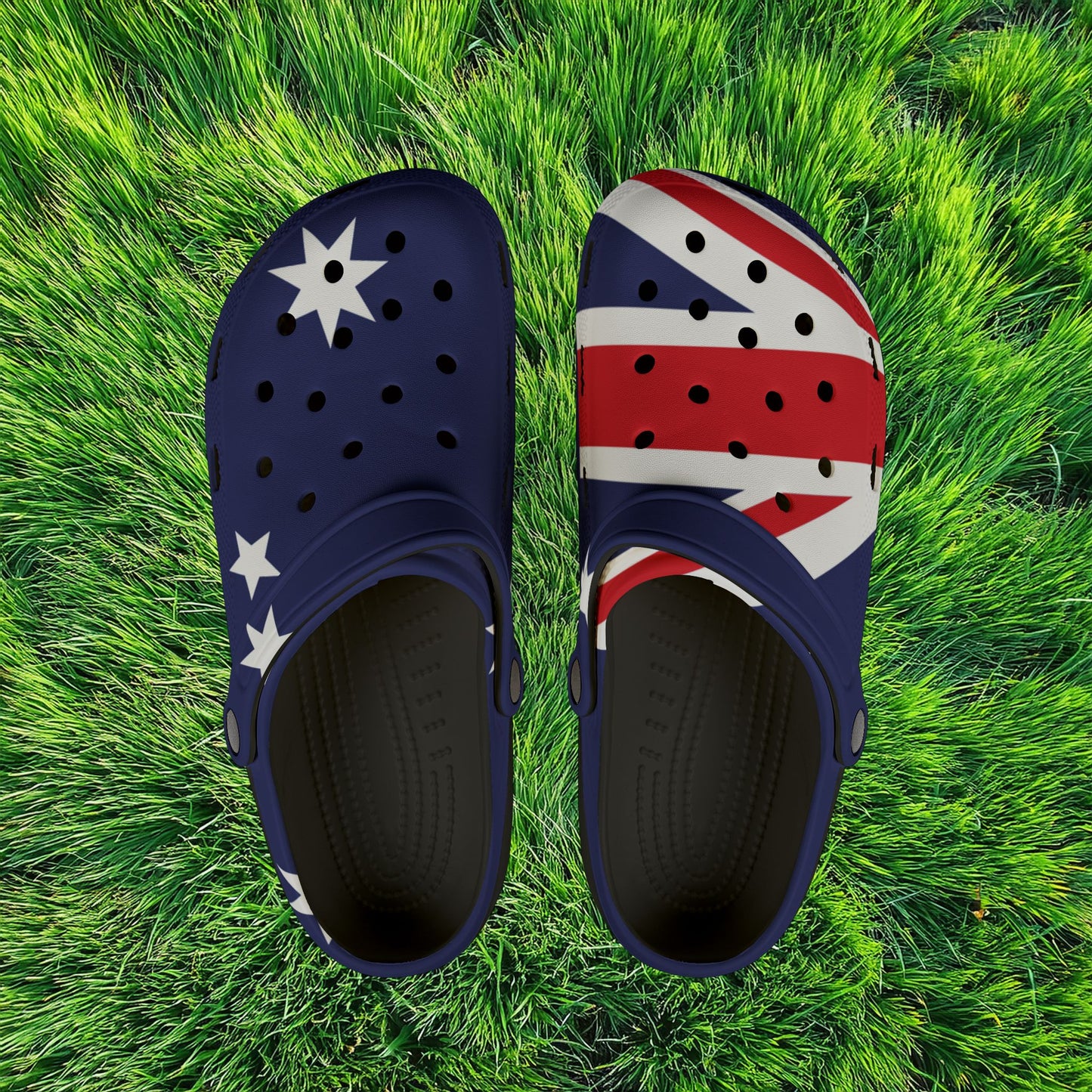 Australian Flag Foam Clogs