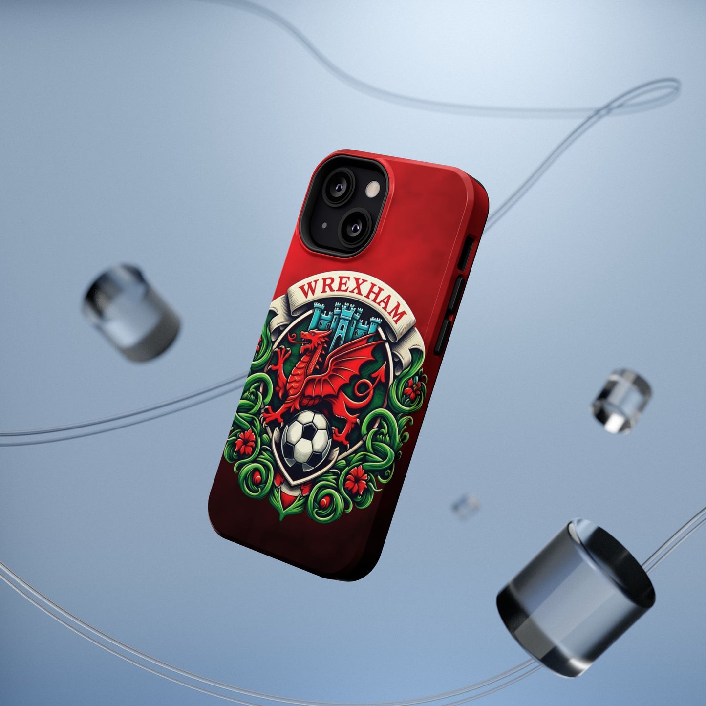 Wrexham Crest Impact-Resistant Cases