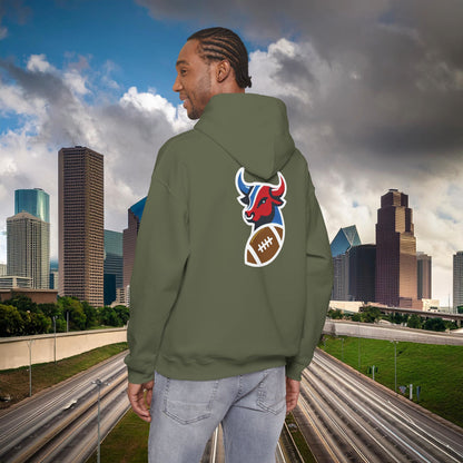 Houston Bull Football Hoodie