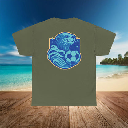 Sea Otter Soccer Logo Tee