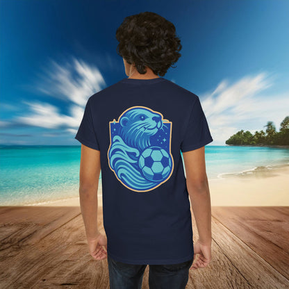 Sea Otter Soccer Logo Tee