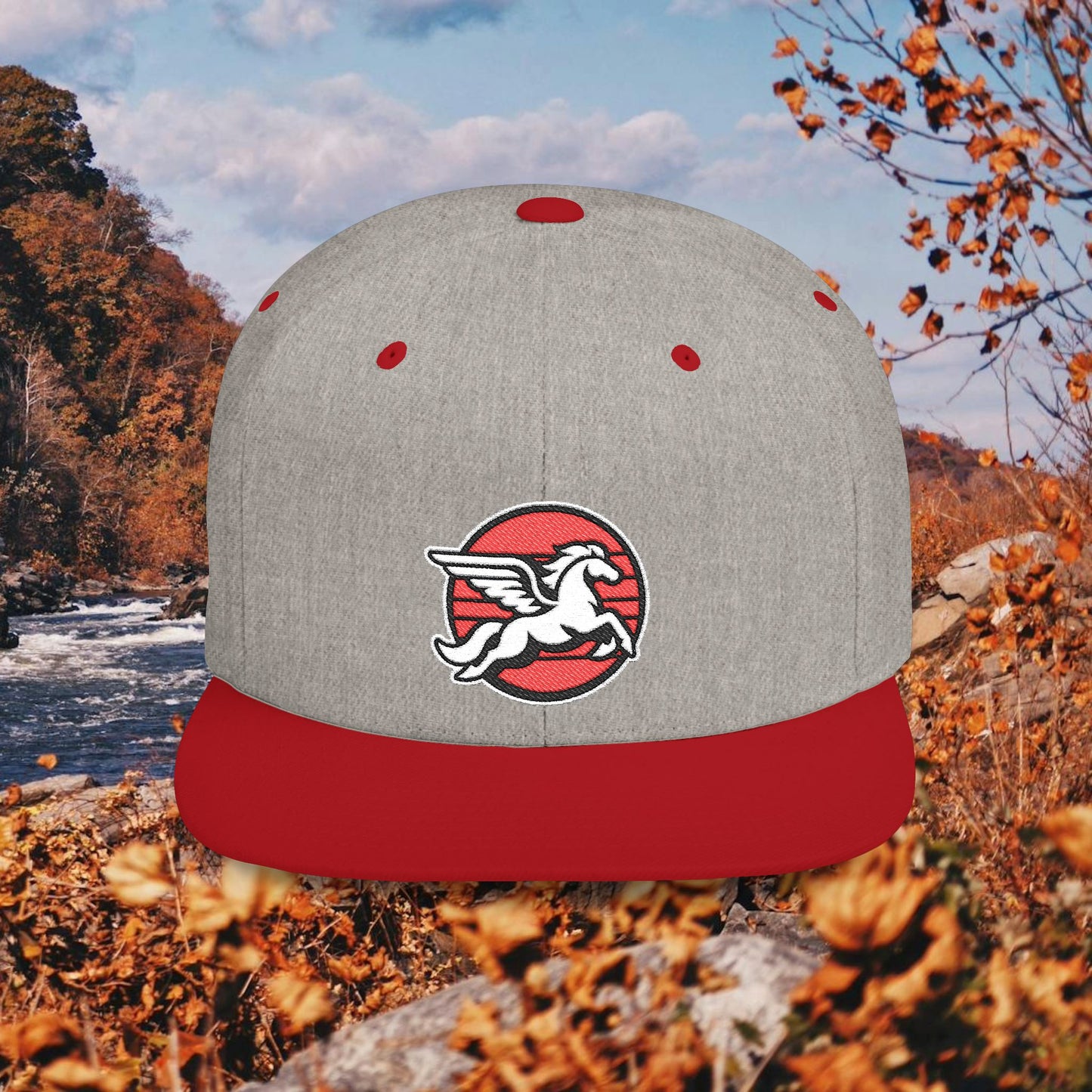 Loudoun Pegasus Flat Bill Snapback