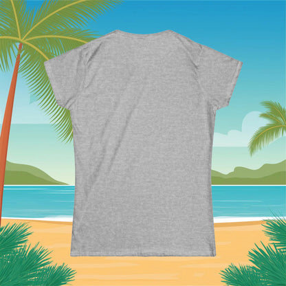 Miami Football Design Women's Softstyle Tee