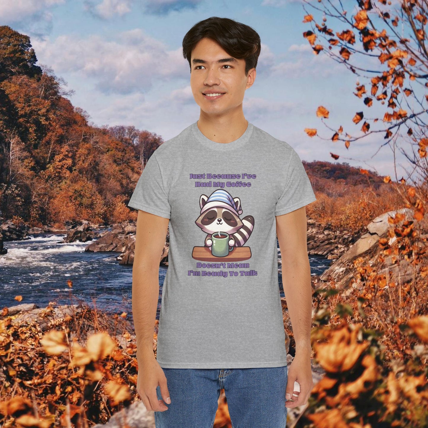 Raccoon Coffee Tee