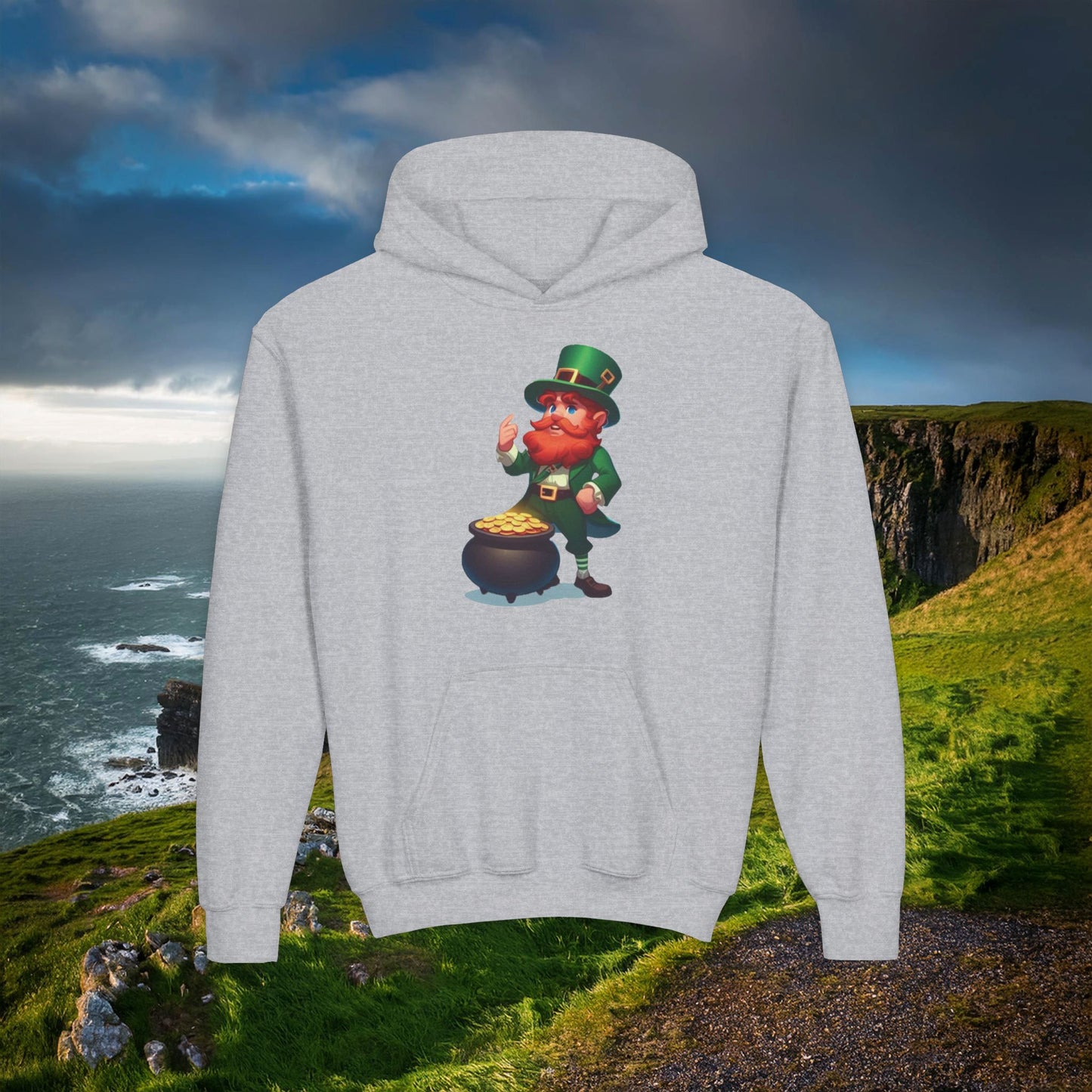 Leprechaun Youth Hoodie